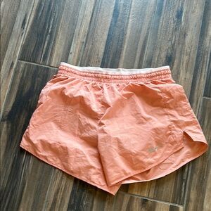 Coral Athletic Shorts Lightweight Elastic Waist